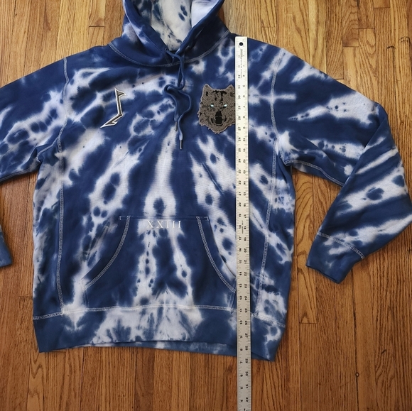 Greyson Mens Fireside Limited Edition Hoodie Size M Tie Dye 8 AM Golf RARE - Picture 8 of 12